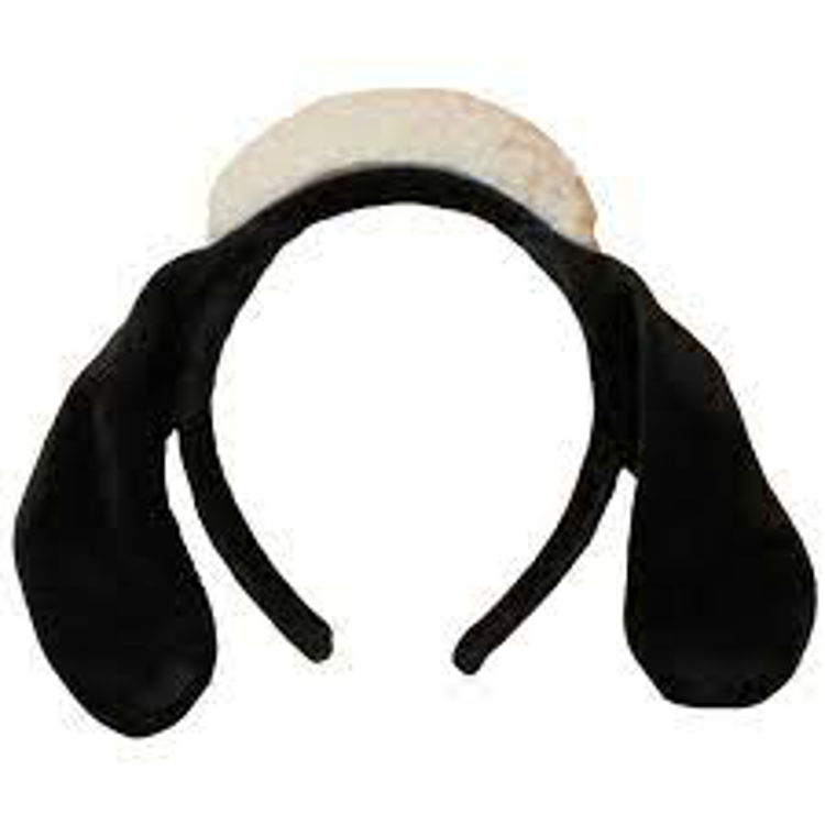 Picture of 7299 / 2991 BLACK SHEEP EARS ALICEBAND WITH WOOL STYLE TOP